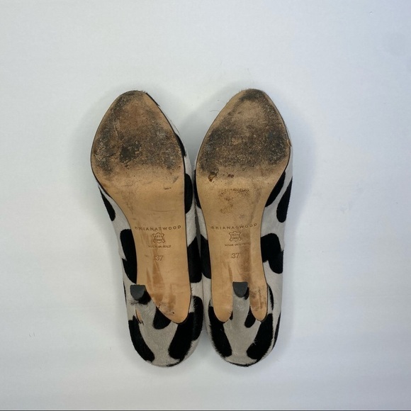 BRIAN Atwood Pony-skin Polka Dot Heels - Picture 6 of 6